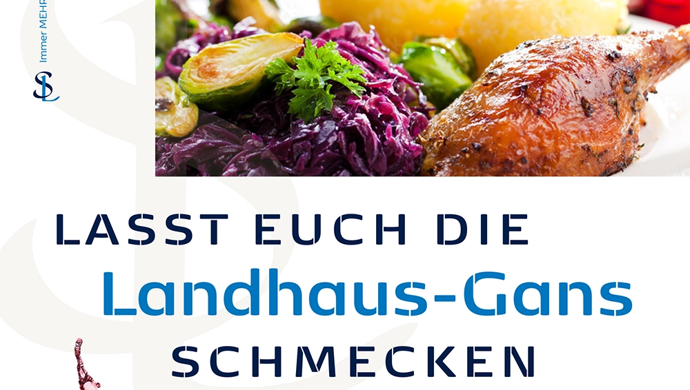 Saisonkarte Gans | Landhaus Schieder | Hotel | Restaurant